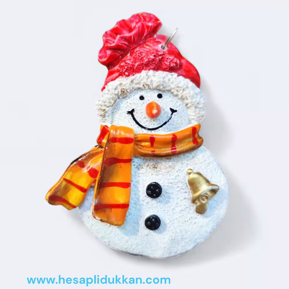 Toptan Polyester Kardan Adam Yılbaşı Süsleri