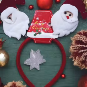 Toptan Sallanan Noel Baba Taçları