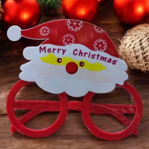 Toptan Şirin Noel Baba Gözlükleri