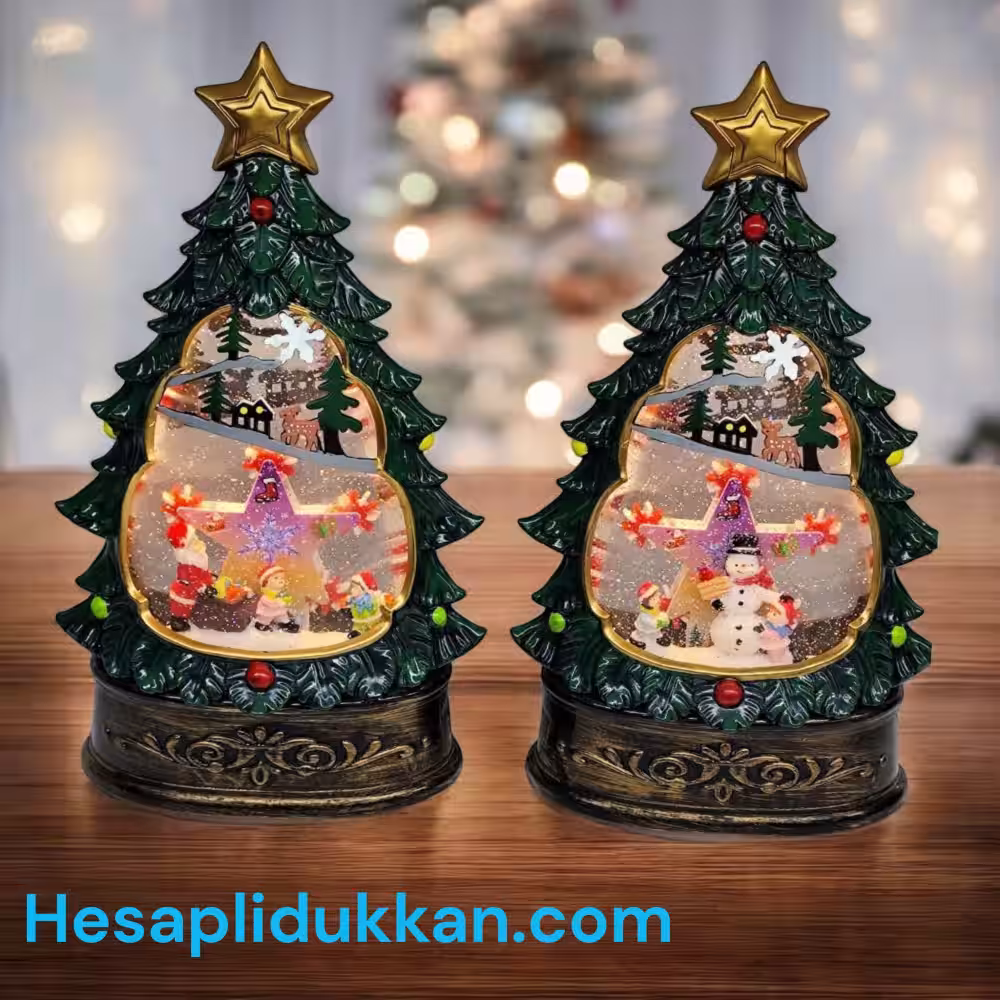 Toptan Yılbaşı fanus hediyelik