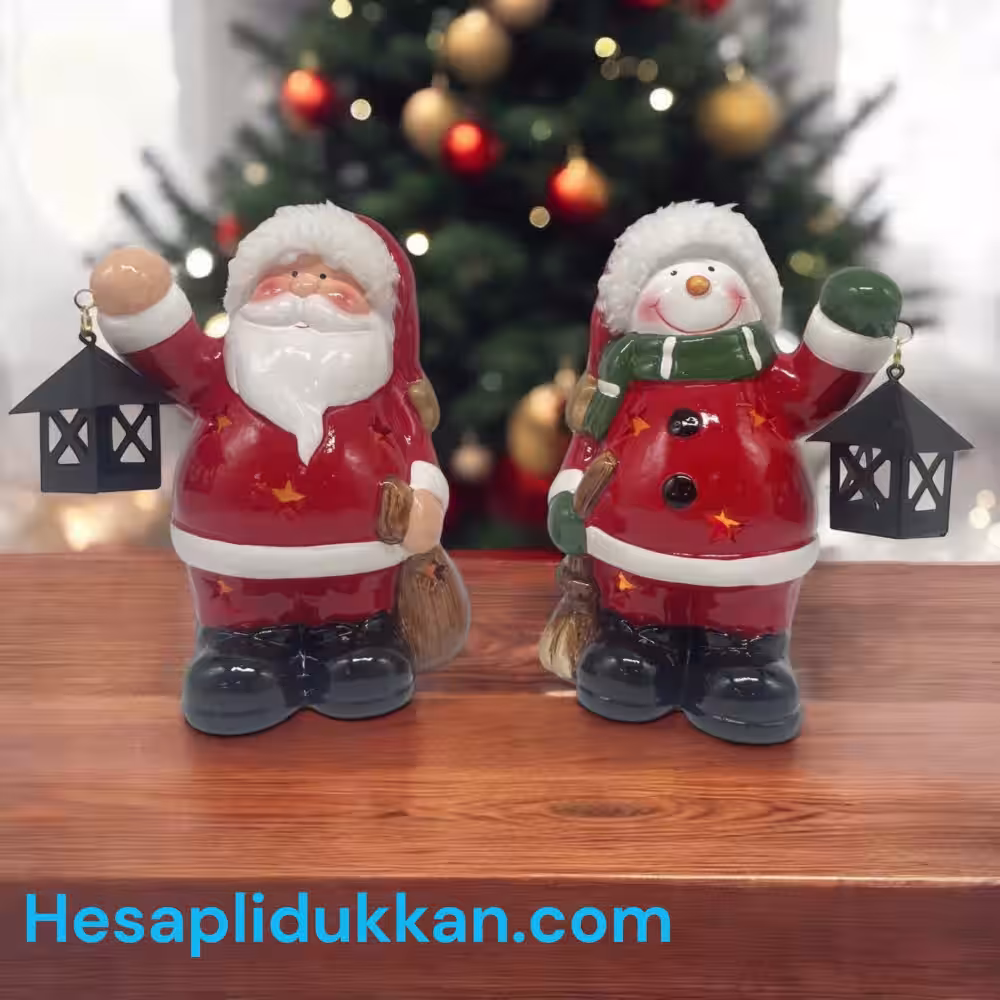 Yılbaşı Hediyelik Toptan Seramik Biblo