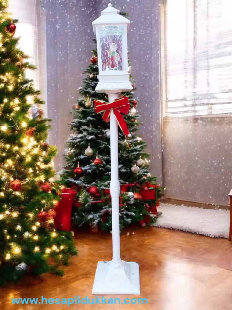Yılbaşı Müzikli Işıklı Dekor 160 cm