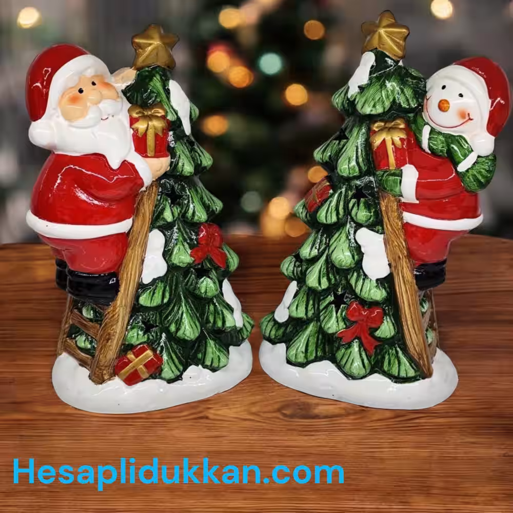 Yılbaşı Şamdan Toptancısı Seramik Biblo