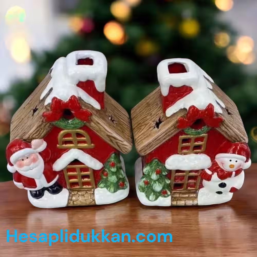 Yılbaşı Toptan Biblo Noel Ev