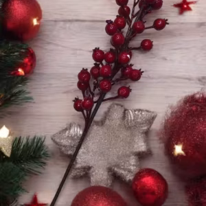 Toptan Kikonalı Yılbaşı Dal Süsü