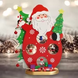 Toptan Noel Baba Ahşap Dekor