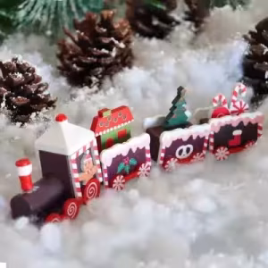 Toptan Renkli Yılbaşı Treni