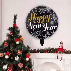 Toptan Yıldızlı Yılbaşı Balonları