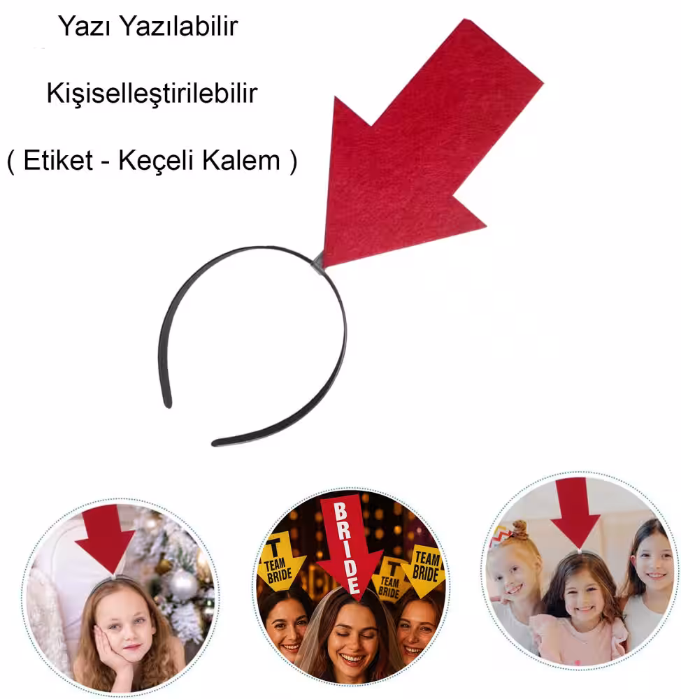 Toptan Kişiselleştirilebilir Parti Tacı