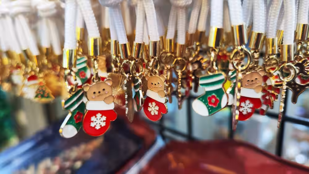 Toptan Noel Anahtarlık Promosyon
