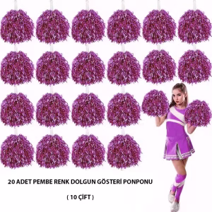 Toptan Pembe Gösteri Ponponları
