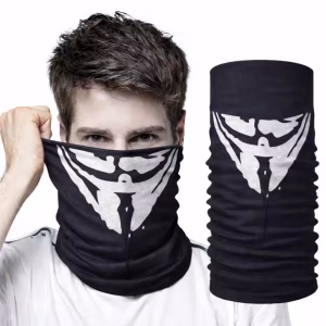 Vendetta Maskesi Desenli Baf Bandana – Çok Amaçlı Yüz Boyunluk Bandana 4 No