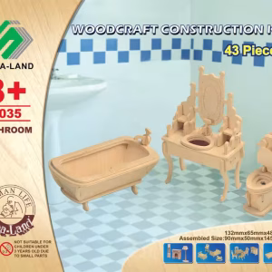 Toptan Ahşap Banyo Puzzle Yapboz