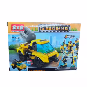 Toptan Beton Kamyonu Puzzle Seti