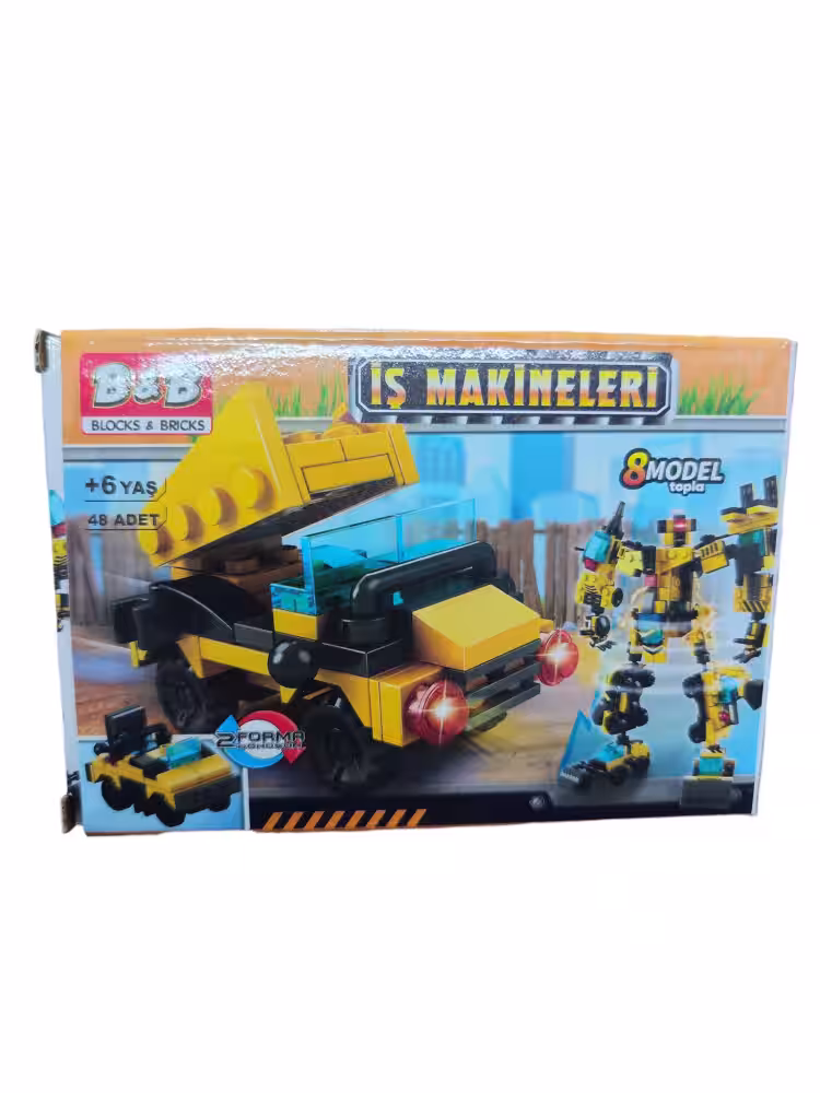 Toptan Damperli Kamyon Bricks Seti