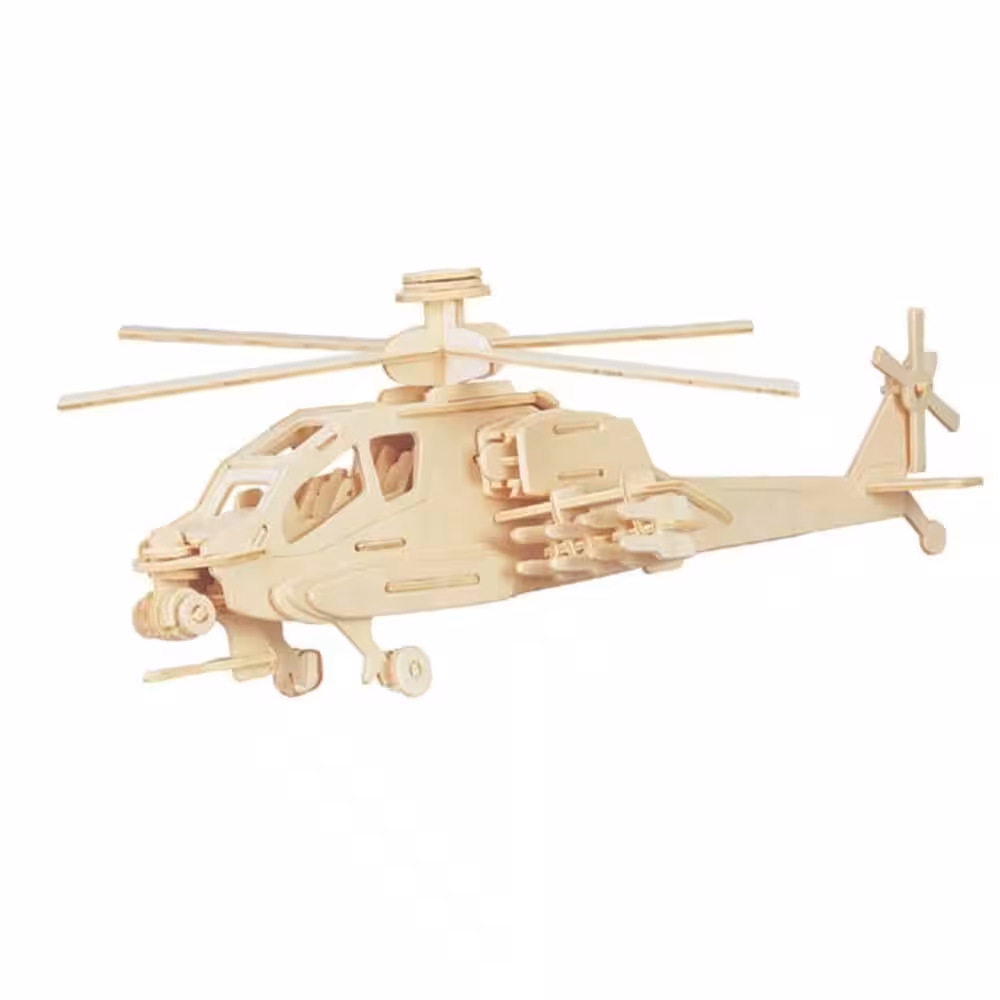 Toptan Helikopter Ahşap Puzzle Yapboz