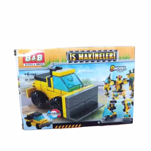 Toptan Kepçe Robot Yapboz Seti