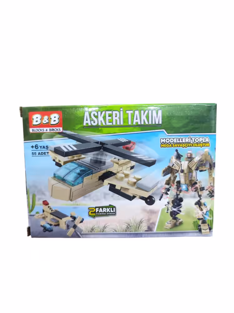 Toptan Mega Asker Helikopteri Seti