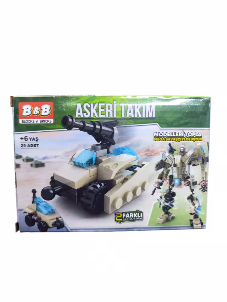 Toptan Mega Asker Zırhlısı Seti