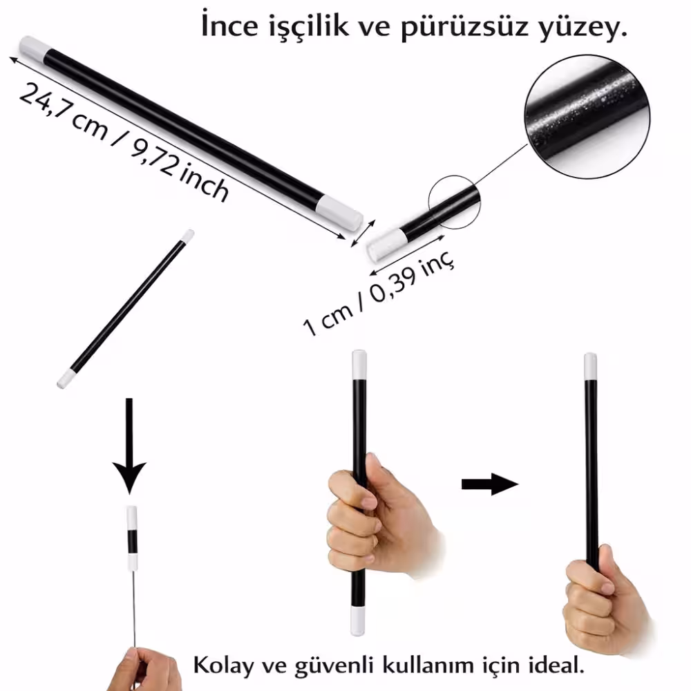 Hareket Eden Sihirli Değnek Çubuk 24 cm