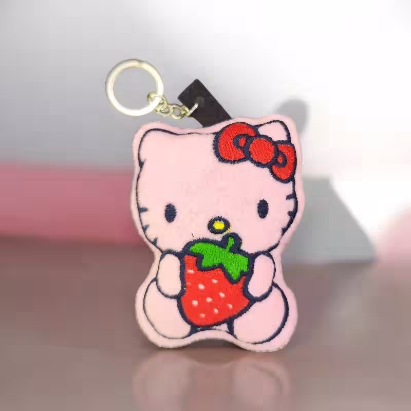 10 cm peluş anahtarlık maskot toptan promosyon hello kitty