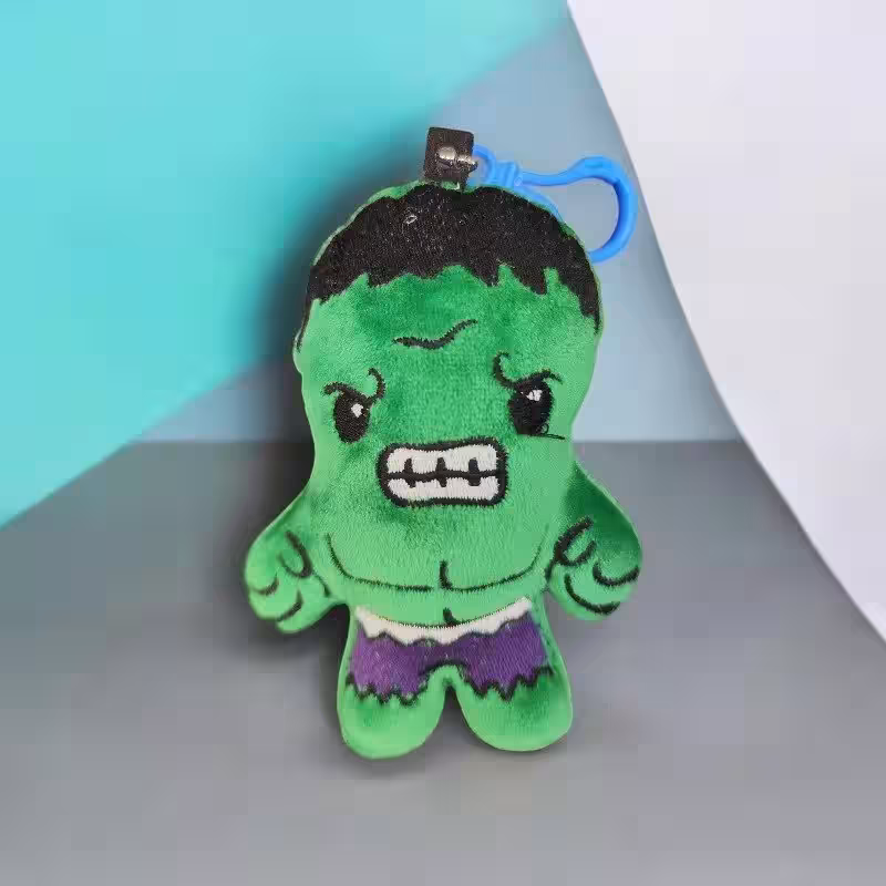 10 cm peluş anahtarlık maskot toptan promosyon hulk