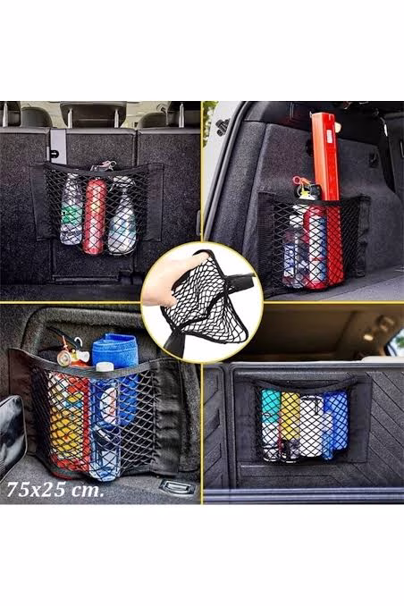 Oto Bagaj İçi Organizer File – Pratik Eşya Tutucu File 2'li set (40x25 cm)