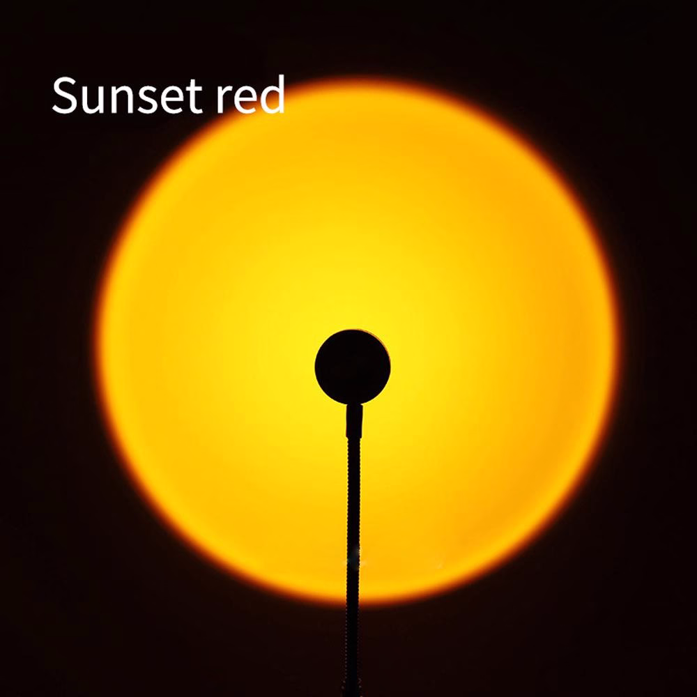 Taşınabilir USB Sunset Lamba: Ev ve Araba İçin Ambiyans Işığı