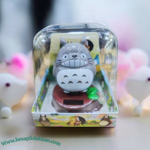 Güneş enerjili dans eden 10 cm figür totoro kedi
