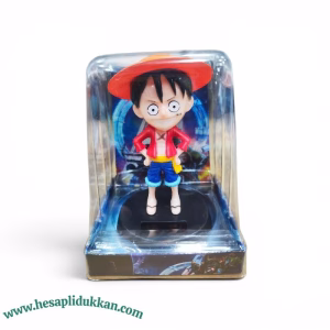 Güneş enerjili dans eden 10 cm figür Luffy