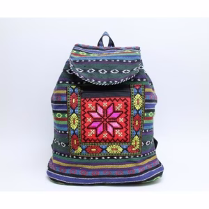 Kilim Desenli Sırt Çantası Alk-1