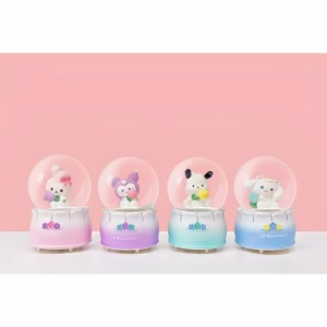 Kuromi Işıklı Kar Küresi 9 Cm Alk3398