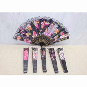 Plastik Renkli Yelpaze Alk3572