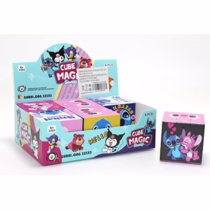 Stitch Baskılı Zeka Küpü - Karakter Tasarımlı Küp Oyuncak Alk4008
