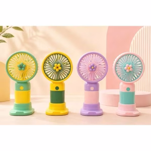 Mini Şarjlı El Fanı 3 Kademeli Alk5636