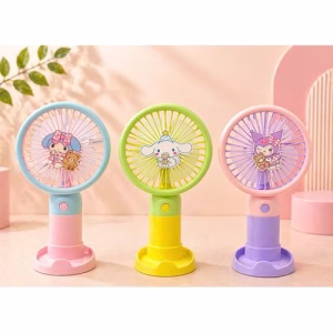 Mini Şarjlı El Fanı 3 Kademeli Alk5663