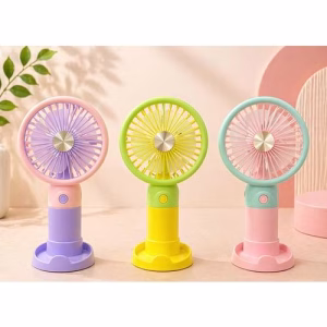 Mini Şarjlı El Fanı 3 Kademeli Alk5664