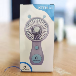 Katjmer KTFN-18 Antenli Sevimli El Fanı | Eğlenceli Serinlik