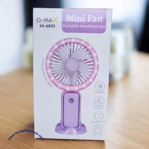 El Fanı FS-71 Karakterli Işıklı Mini Fan | Eğlenceli ve Serin