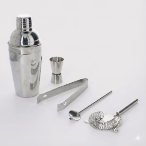 5 Parça Kokteyl Hazırlama Seti 550 Ml