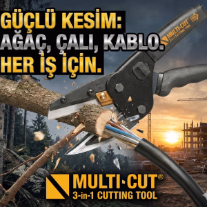 Multi Cutter Kalın Ve Sert Malzeme Kesme Aleti