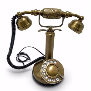 Pirinç Nostaljik Masa Telefonu 3210