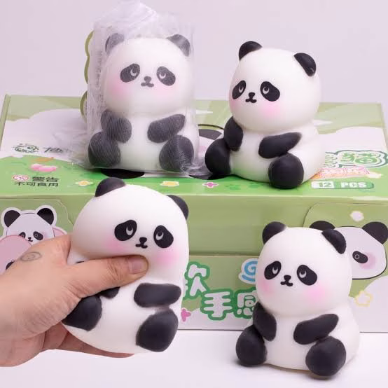 Toptan Ultra Yumuşak Panda Squishy | Yeni Model Stres Oyuncağı