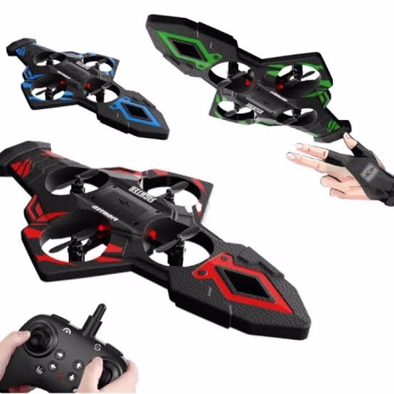 Toptan F199 Uzay Gemisi Tasarımlı Drone | Akrobatik ve Işıklı kırılmaz Dayanıklı - Görsel 2