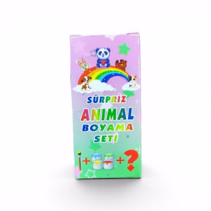 Toptan Sürpriz Animal Boyama Seti | Çocuklar İçin Yaratıcı Oyuncak