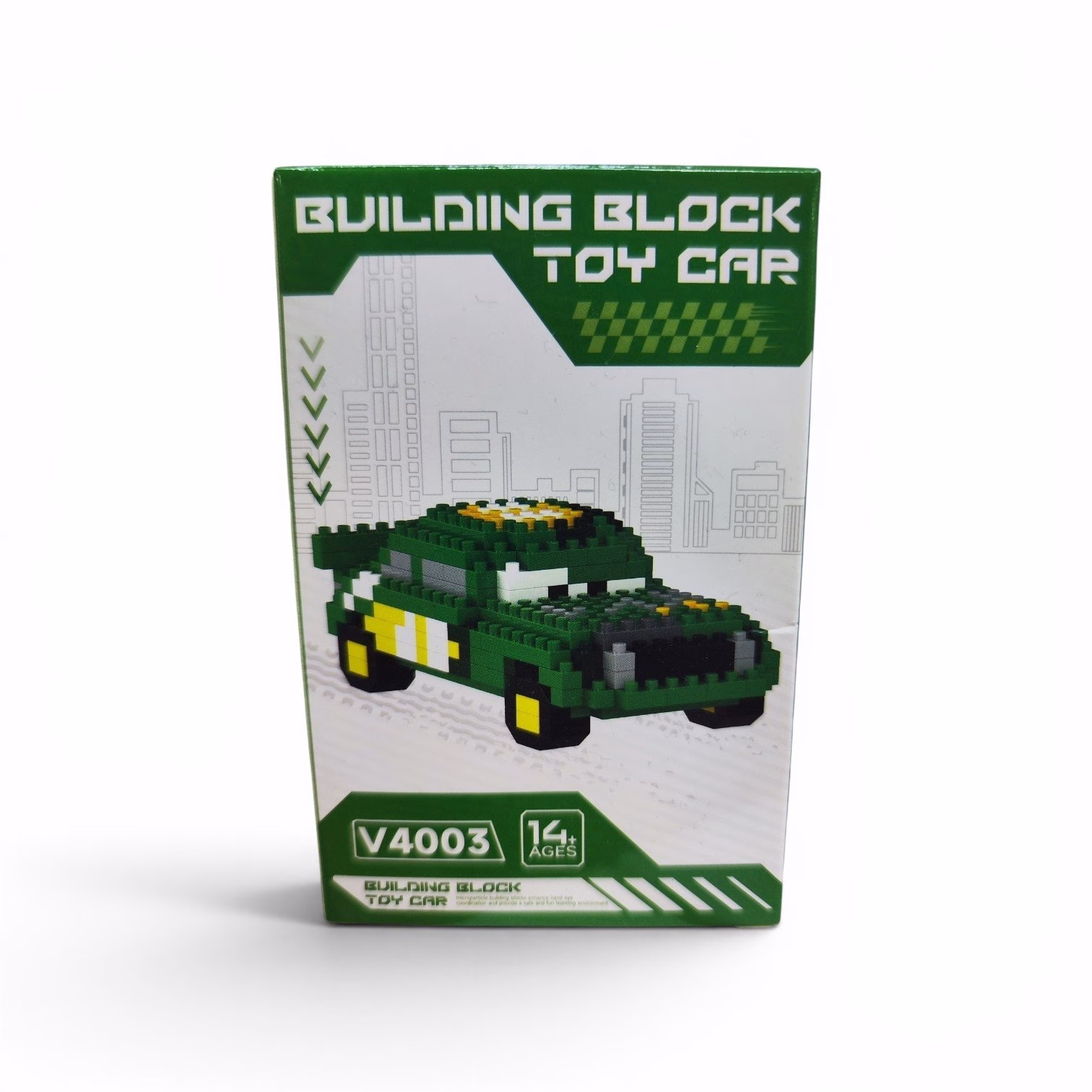 Toptan Building Block Toy Car | V4003 İnşa Bloklu Oyuncak Araba