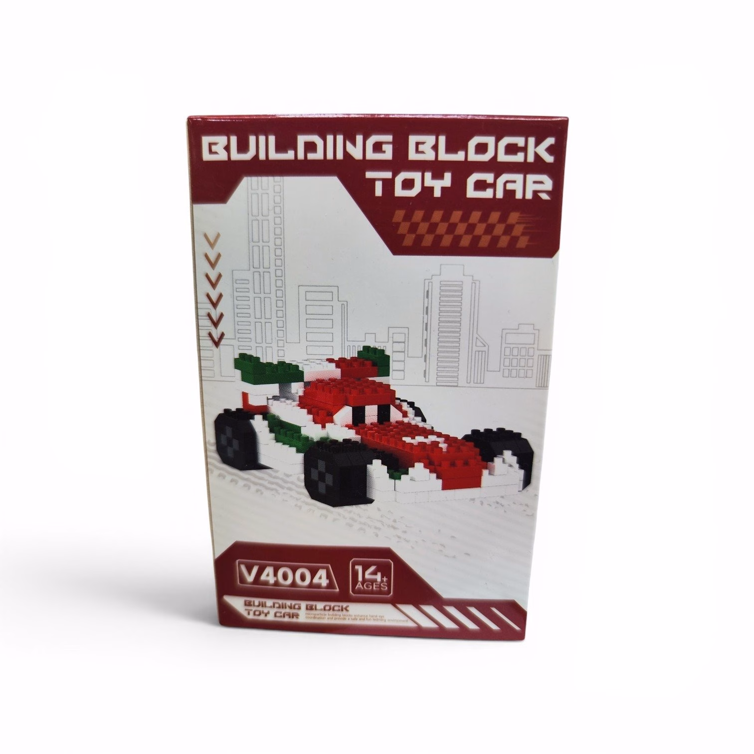 Toptan Building Block Toy Car | V4004 İnşa Bloklu Oyuncak Araba