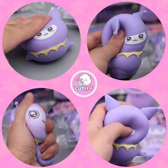 Toptan Kuromi & My Melody Squishy | Kawaii Stres Oyuncağı - Görsel 2