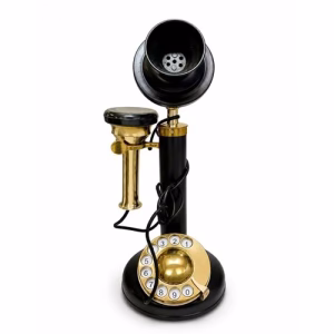 Pirinç Nostaljik Masa Telefonu Af922