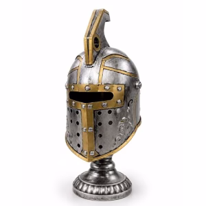 Metal Şövalye Miğferi Biblosu Alk5781